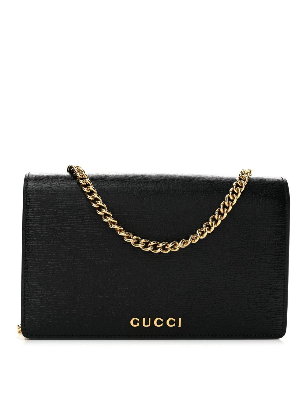 Gucci Textured Calfskin Script Logo #363781G99B